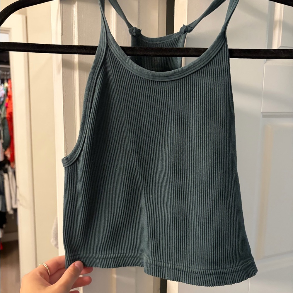 Free people movement happiness run crop tank